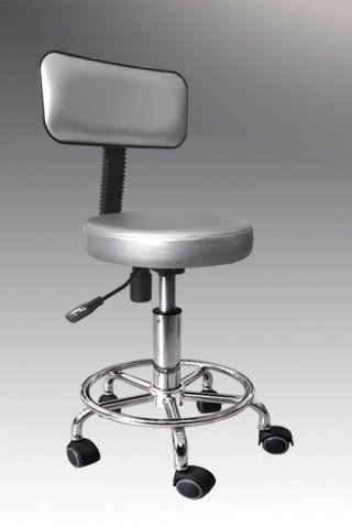 Стул медицинский DIRECT-CR-140 серебро